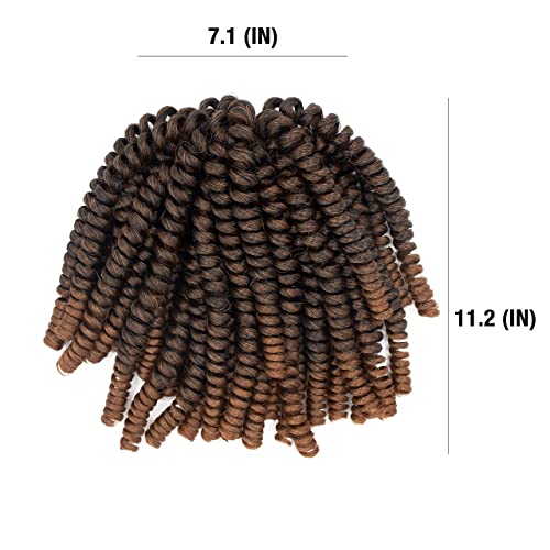Darling Spring Twist Crochet Hair Extensions 24 Inch Pack of 4 #1/30