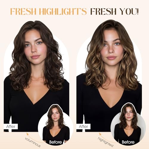 10 Inch Ash Blonde Clip-in Human Hair Extensions - Short, Seamless, 6-Piece Set
