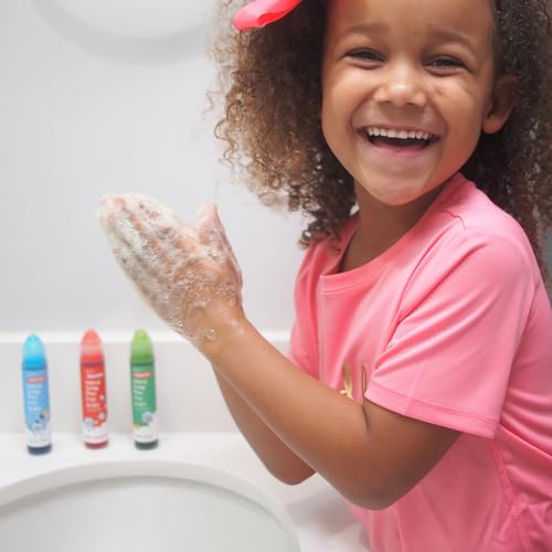 SOAPEN Kids¡¯ Roll-On Hand Soap | As Seen on Shark Tank | Fun, Colorful Soap Pen | Encourages Proper Handwashing | Nourishing, Paraben Free | 3 Pack (Pear/Berry/Tangerine)