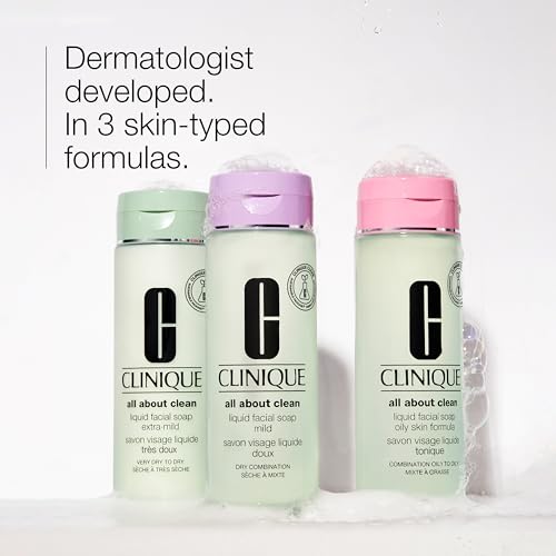 Clinique All About Clean Mild Liquid Soap & Moisturizer Gift Set - Dry & Oily Skin Types