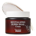Snail Mucin Face Moisturizer - Hydrating Lightweight Cream for Skin Elasticity