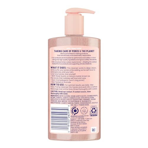 NIVEA Men Active Clean Body Wash with Natural Charcoal for Normal to Oily Skin, 3-in-1 Charcoal Body Wash, Face and Hair, Draws Out Dirt and Impurities, 30 Fl Oz Bottle