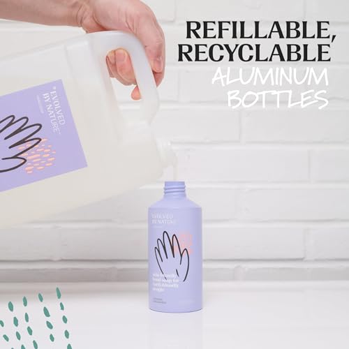 Liquid Hand Soap Refill Pack - Lavender Lemongrass, 12 Oz, Biodegradable, Pack of 3