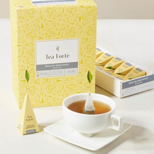 Earl Grey Black Tea Pyramid Infuser Set - 40 Count | Tea Forte