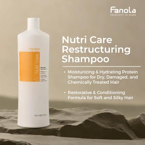 Fanola Nutri Care Nourishing Restructuring Hair Shampoo 33.8 oz