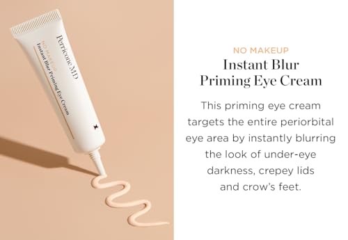 Instant Blur Eye Primer & Brightening Cream - Hydrating Under Eye Treatment