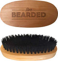 Beard Grooming Brush - 100% Boar Bristle with Wooden Handle - Variation of THIS Listing