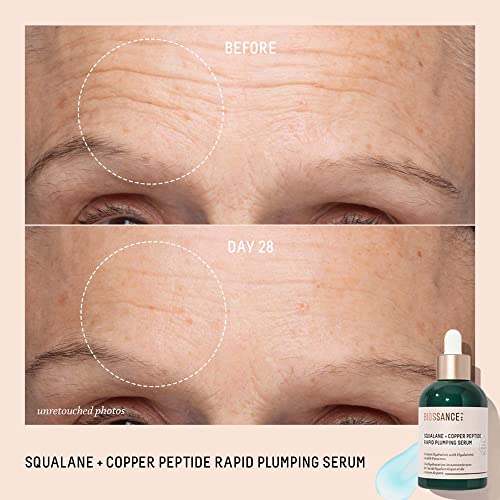 Biossance Squalane Copper Peptide Face Serum 1.69 Fl Oz - Plumping & Firming