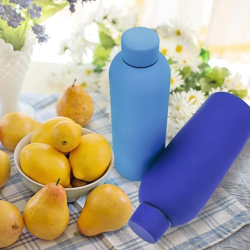16 Pack Stainless Steel Insulated Water Bottles - 17oz Travel & Sports Bottles