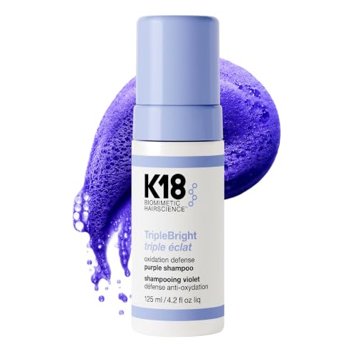 K18 TripleBright Oxidation Defense Purple Shampoo - 4.2 Fl Oz