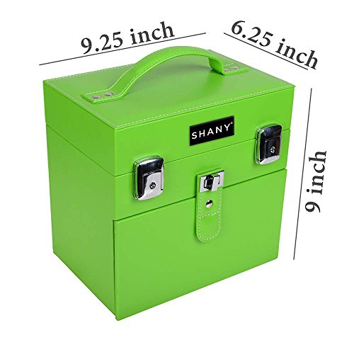 SHANY Color Matters - Makeup Travel Case Nail Accessories Organizer and Makeup Train Case - Makeup Storage Box - Bird of Paradise