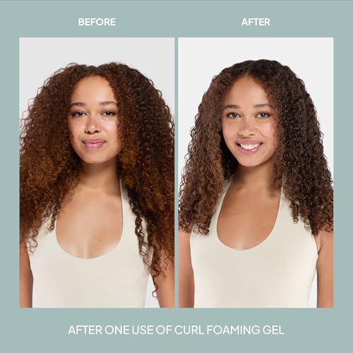 VERB Curl Foaming Gel - Frizz-Free, Crunch-Free Medium Hold - Citrus + Violet Scent