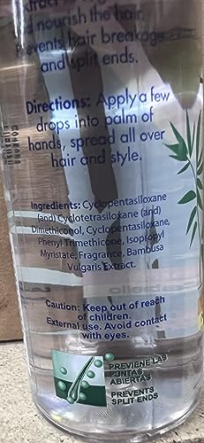 Silicon Mix Bambu Hair Care Set with Shampoo, Treatment, Leave-in & Polisher