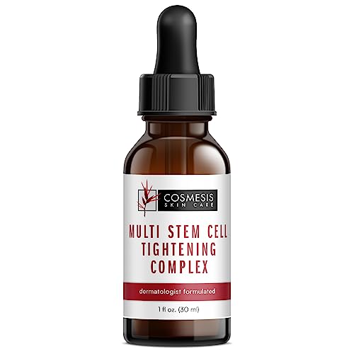 Multi Stem Cell Skin Tightening Complex - Boosts Hydration, Firms Skin, Reduces Wrinkles & Protects from Environmental Exposure - 1 oz