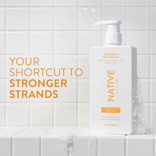 Native Shampoo & Conditioner Set with Almond & Shea Butter — 16.5 Fl Oz, Pack of 2