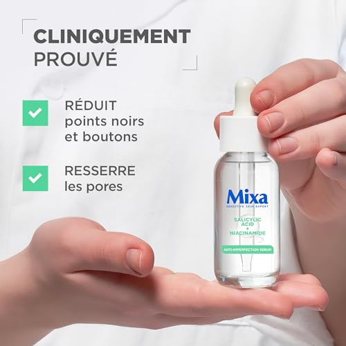 Mixa Sensitive Skin Anti-Imperfection Serum with Salicylic Acid & Niacinamide - 30ml