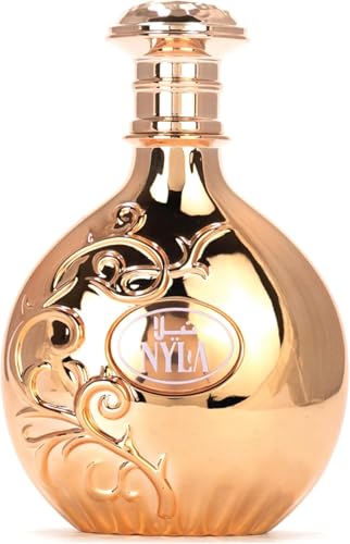Nyla Unisex Eau de Parfum 80ml - Luxury Middle Eastern Fragrance in Rose Gold Bottle