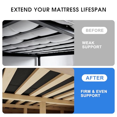 Queen Bunkie Board 60x80 Heavy Duty Anti-Sag Non-Slip Mattress Support