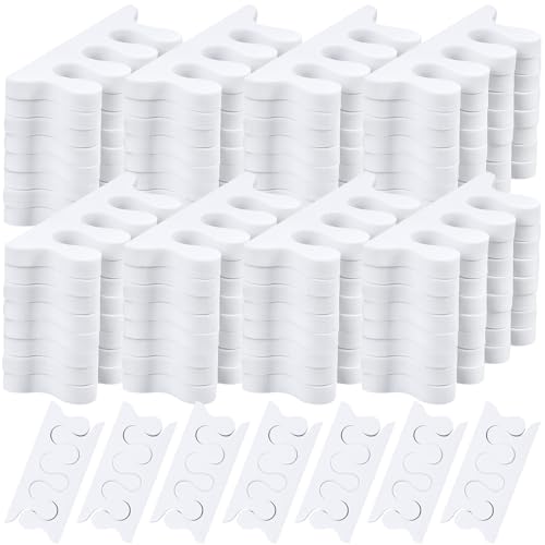 White Toe Separators 500 Pcs Bulk for Pedicure and Nail Care - Mumufy