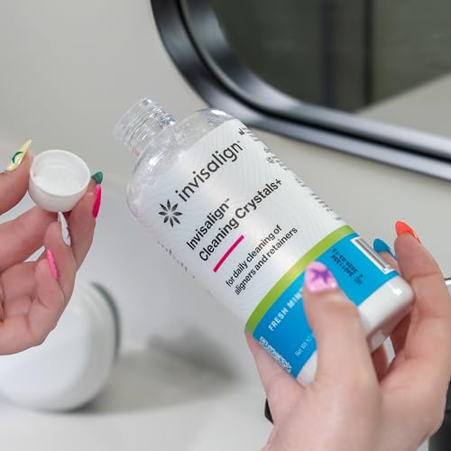 Invisalign Retainer & Aligner Cleaning Crystals+ - 1 Pack with Mint Flavor