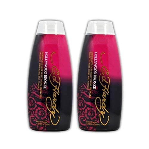 Ed Hardy Hollywood Bronze Tanning Lotion Accelerator & Bronzer - Dark