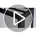 Full Size Platform Bed Frame 18 Inch Heavy Duty No Box Spring Needed - Black