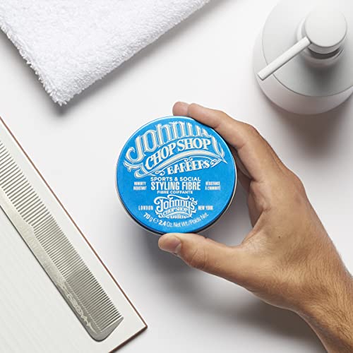Strong Hold Hair Gel Paste with Beeswax - Humidity Resistant, Endurance Styling Fiber 2.4 oz