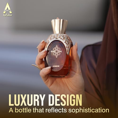 Unisex Luxury Citrus & Floral Perfume 100ml - Amora Lumere Extrait de Parfum