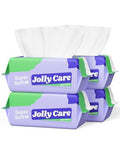 Disposable Face Towels - Soft & Thick 7.8x7.8 Inches, 80 Count, 4 Pack - Gentle Skin Care