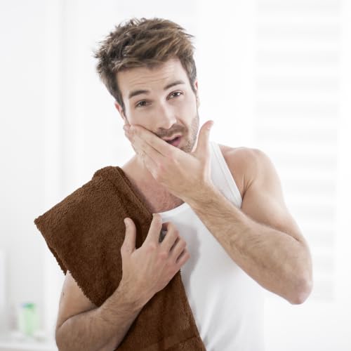 Salon Towels Pack of 24 - 16x27 Inch 100% Cotton Dark Brown - Professional & Home Use