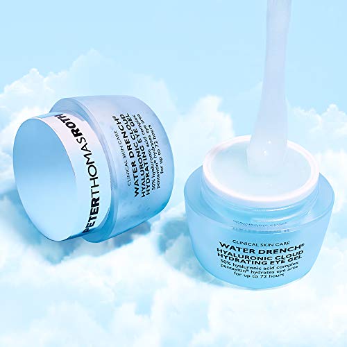 Peter Thomas Roth | Water Drench¢ç Hyaluronic Cloud Hydrating Eye Gel | Hyaluronic Acid Gel With Caffeine, for Fine Lines, Wrinkles, Under-Eye Puffiness and Dark Circles