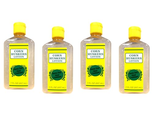 Hand Lotion for Dry & Cracked Skin - Fast Absorbing Moisturizer for Men & Women, 7oz Pack of 4