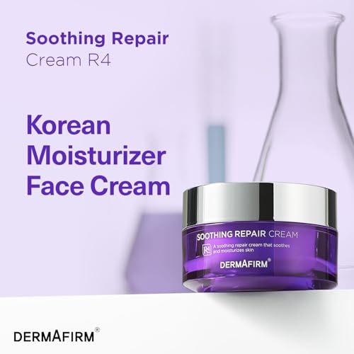 Dermafirm Soothing Repair Hydrating Face Cream R4, 1.69 fl oz – Moisturizer for All Skin Types