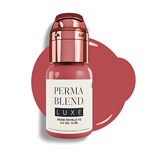 Perma Blend Luxe Rose Royale Pigment - 0.5 oz Permanent Makeup Ink