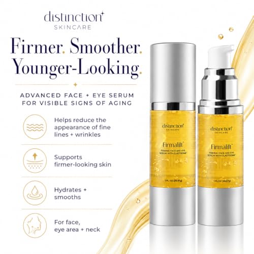 Anti-Aging Face & Eye Serum 2 Pack - Collagen & Elastisome, 1 oz Each - Variation of THIS listing