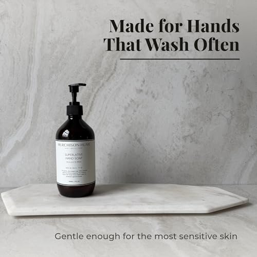 Murchison-Hume Original Fig Liquid Hand Soap 17 Fl Oz Refillable Dispenser - Plant-Based, SLS & Paraben-Free