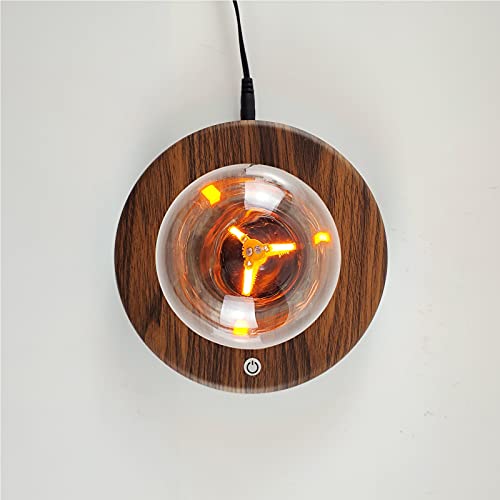 HCNT Levitating Bulb Lamp Magnetic Floating LED Desk Light - 360° Rotation, Night & Room Decor, Variation 1