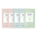 5-Pack Collagen Socks for Dry Feet & Cracked Heel Repair - Moisturizing Vegan Spa Foot Masks