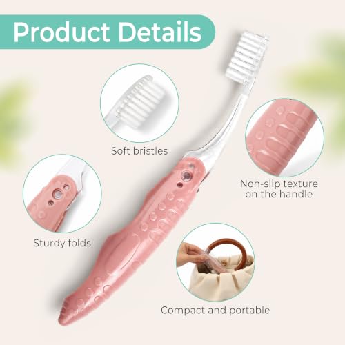 Kocpudu 100-Pack Travel Toothbrush and Toothpaste Set, Individually Packaged