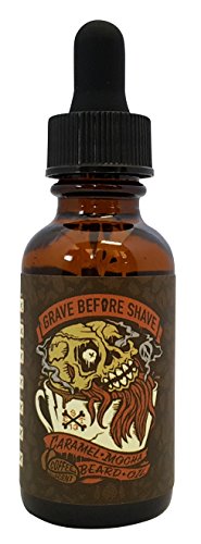 Beard Grooming Kit with Caramel Mocha Scent - 2 pcs Beard Balm & Oil - Variations of THIS listing