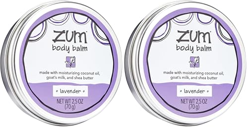 Lavender Body Moisturizer 2.5 oz Pack of 2 - Natural & Cruelty-Free Skin Hydration