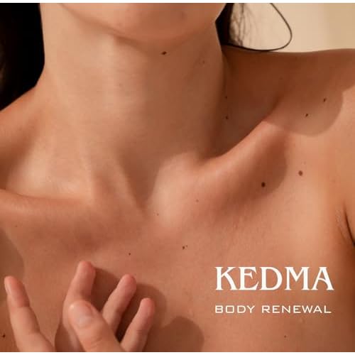 KEDMA Kiwi Body Butter ? Nourishing Dead Sea Minerals Body Cream with Cocoa Butter, Rice Bran Oil & Vitamin E ? Hydrating Moisturizer for Dry Skin - 8.8 oz