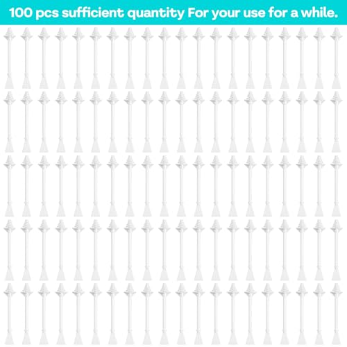 Nose Waxing Sticks 100 Pcs Plastic Nasal Cleaning Applicators For Painless Nostril Ear And Eyebrow Hair Removal Nose Hair Wax Sticks Nose Wax Applicator Sticks For Nostrils Ears Face Cleaning