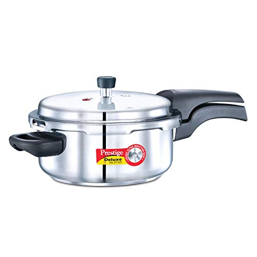Stainless Steel Pressure Cooker 3L Alpha Deluxe Induction Base Safety Valve