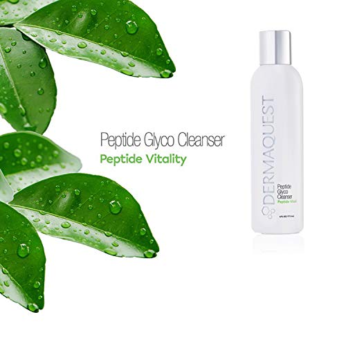 Peptide & Glycolic Acid Facial Cleanser for All Skin Types - 6 oz