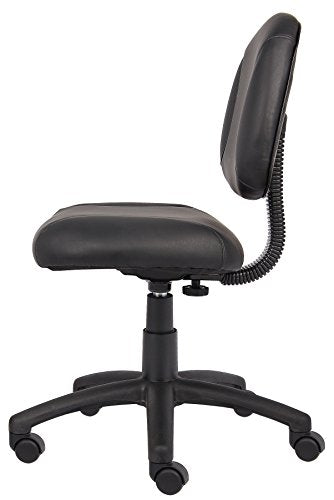Ergonomic Black Posture Task Office Chair with Adjustable Lumbar & Seat