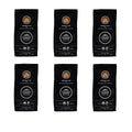 Dark Roast Whole Bean Coffee - 10 oz Pack of 6 - Organic, Fairtrade, Kosher