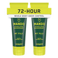 Mando Whole Body Deodorant for Men - Cream 3 oz Tube - Mt Fuji Scent - Pack of 1