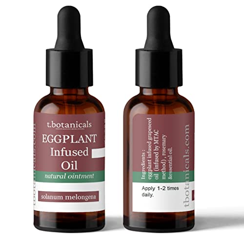 Eggplant Oil for Skin Disorders - 1 Fl Oz Broad Spectrum Infused Oil