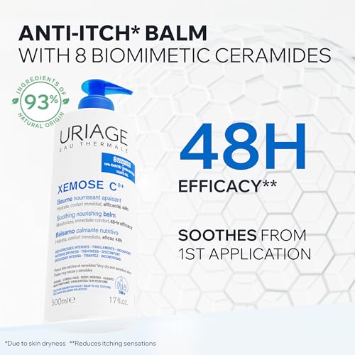 Uriage Xemose C8+ Soothing Nourishing Balm for Very Dry Skin Face & Body